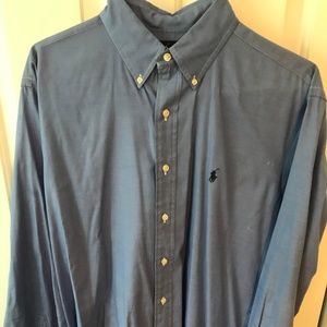 Ralph Lauren Polo Oxford Dress Shirt - French Blue